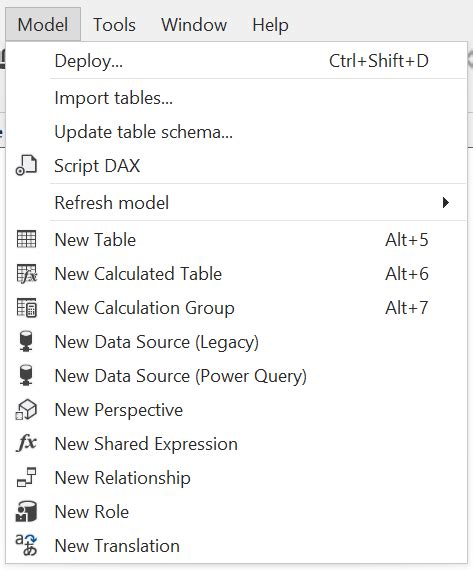 Basic User Interface Tabular Editor Documentation