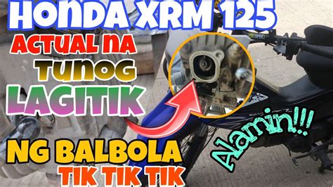 Honda Xrm Carb Actual Na Tunog Ng Lagitik Ng Balbola Alamin Youtube