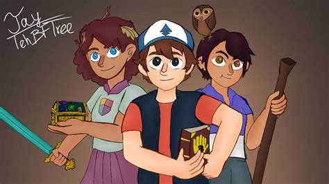 Dipper Pines, Anne Boonchuy and Luz Noceda- FanArt by ...