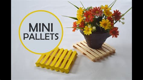 Diy Mini Pallets Youtube