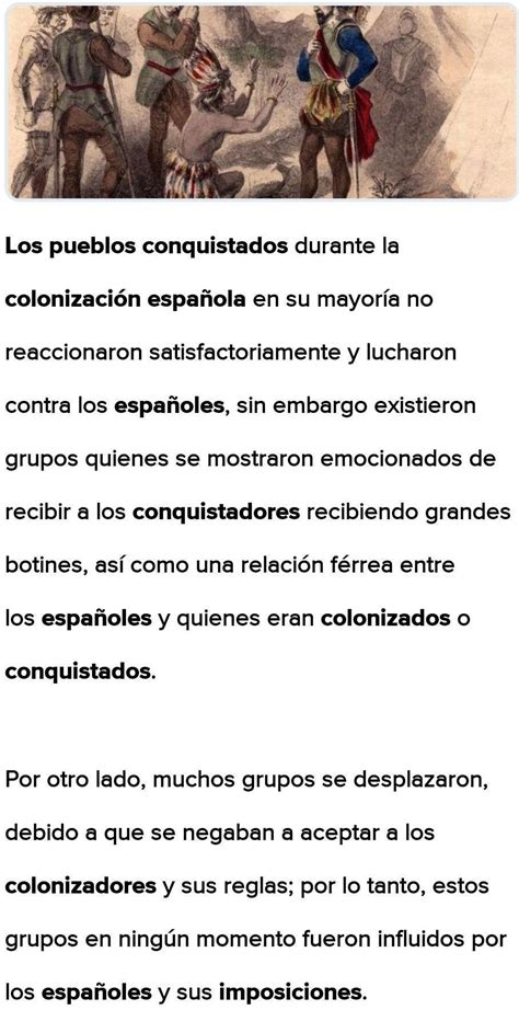 cómo crees que habrán reaccionado los pueblos conquistados ante esta