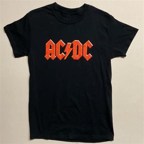 Ac Dc Shirts Acdc Black Tshirt Poshmark