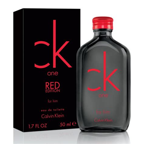 Calvin Klein Ck One Red Him Eau De Toilette Vaporisateur Pour Hommes 50