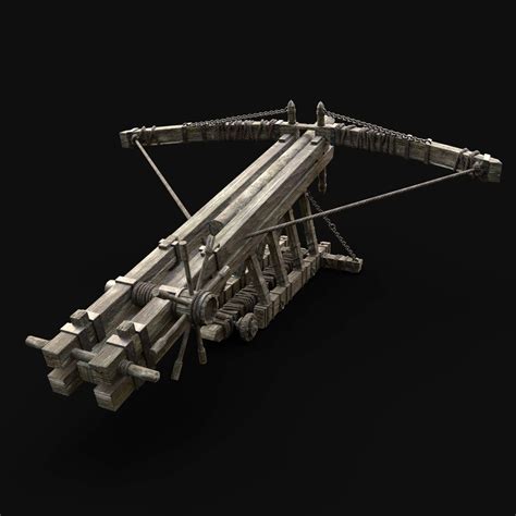 Medieval Ballista - 3D Model by Enterables