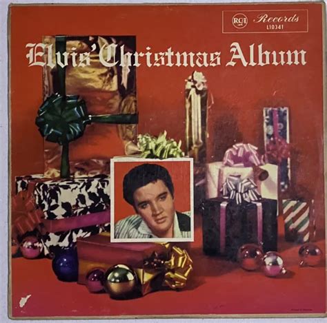 ELVIS PRESLEY CHRISTMAS Album Rare Australian 1st Pressing Vinyl Lp