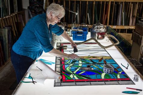 The Glass Cutter Rochesters Stained Glass Window Maker Shares Her Colorful Career Post