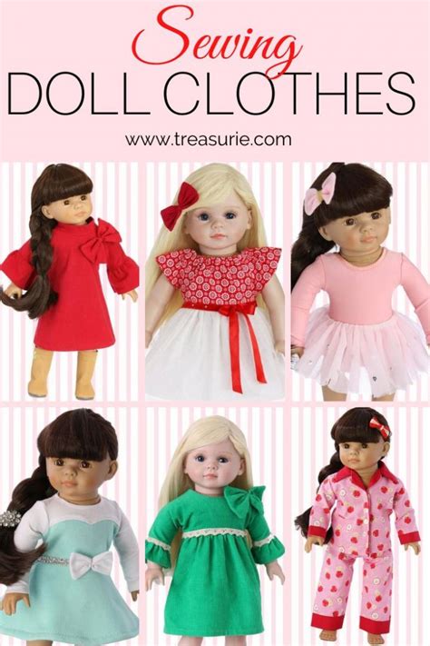 How To Sew Doll Clothes Making Doll Clothing Treasurie