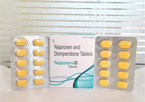 Napoxen D Naproxen Mg Domperidone Mg Tablets Mg At Rs