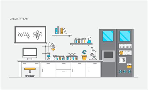 手绘简约实验室化学生物科研操作台漫品狗mg动画短片素材flash源文件动漫矢量图免费素材网
