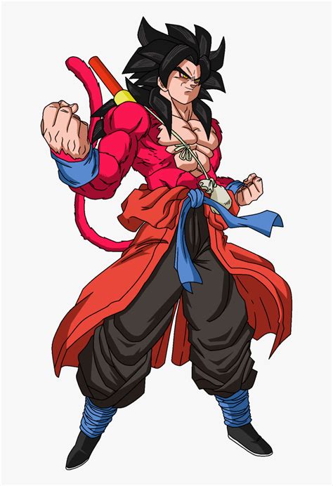 Dragon Ball Heroes Goku Ssj 4 Hd Png Download Kindpng