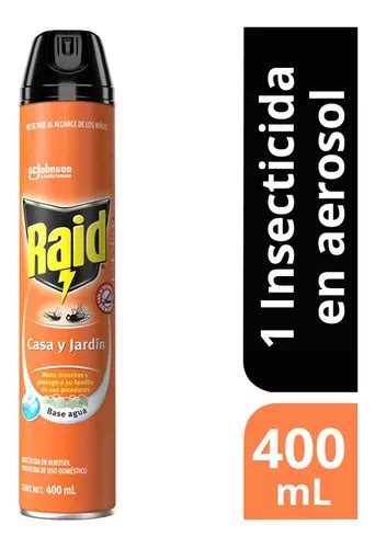 Insecticida En Aerosol Raid Casa Y Jard N Ml Mercadolibre