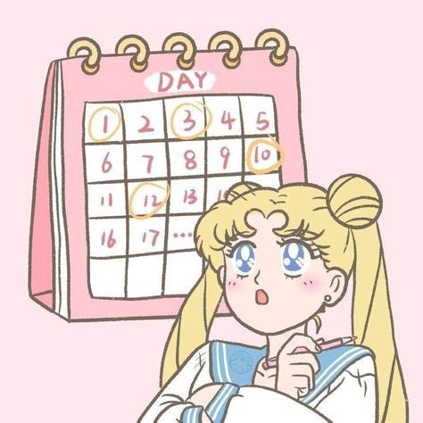 Sailor Moon Calendar Icons!