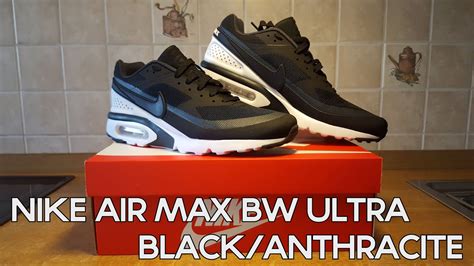 Nike Air Max BW Ultra Black Anthracite Unboxing YouTube