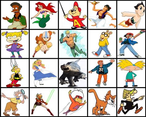 'A' Cartoon Characters by Picture | Cartoon character pictures, Cartoon characters names ...