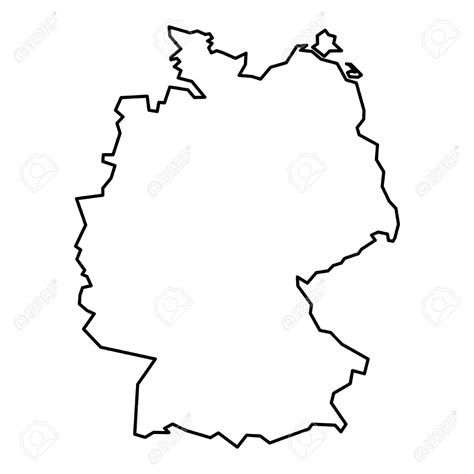 Germany Map Drawing at GetDrawings | Free download