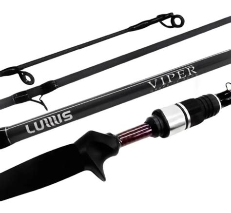 Vara De Carretilha Lumis Viper Lb P M M Tsunami Fishing