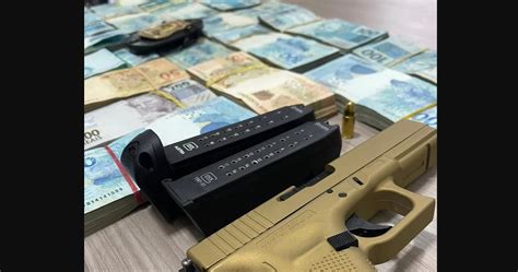 Pf Apreende Quase R Mil Em A O Contra Desvio De Armas De Cacs