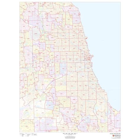 Chicago Illinois Zip Codes Stanfords