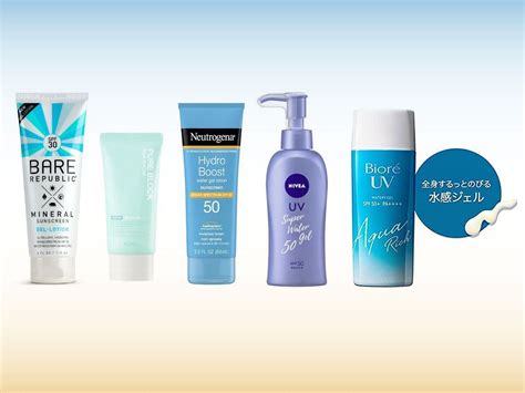 5 under $30 gel-based sunscreen for oily skin