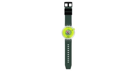 Rel Gio Swatch Blinded By Neon Sb K