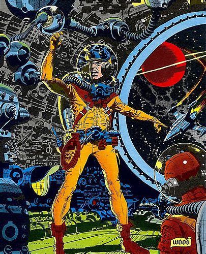 Astronaut Cover By Wally Wood Retro Futurism Sci Fi Art Science