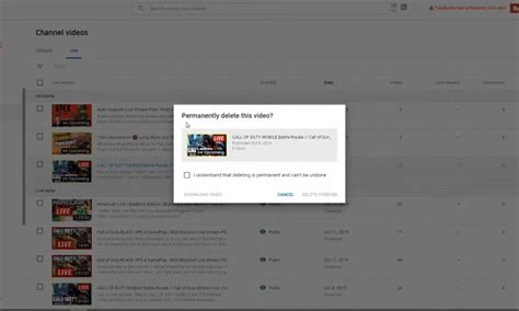 4 Cara Menghapus Video Di YouTube Laptop Dan HP Praktis