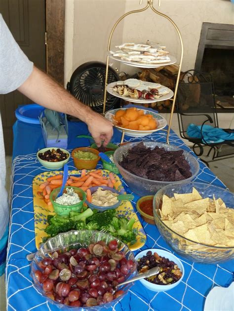 party FOOD TABLE idea | Party food table ideas, Party food, Good eat