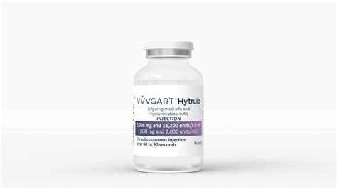 SC Injectable Vyvgart Hytrulo Gets FDA Nod For Generalized Myasthenia