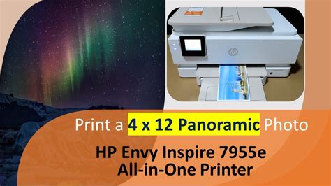 Hp Envy Inspire E All In One Printer Print A X Panaromic Photo