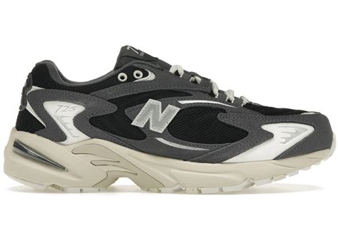 New Balance 725 Black Dark Grey Men's - ML725AC - US