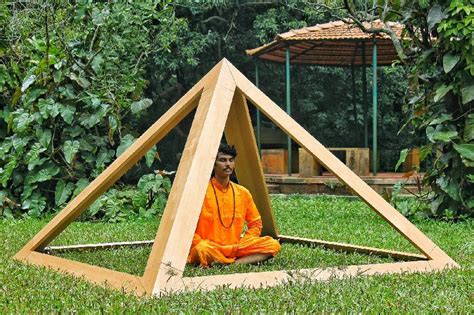 Buy wooden meditation pyramid from Pyramid Plant, India | ID - 2670230