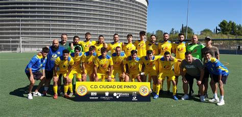 CRÓNICA JORNADA 1 C D CIUDAD DE PINTO SENIOR MASCULINO A V