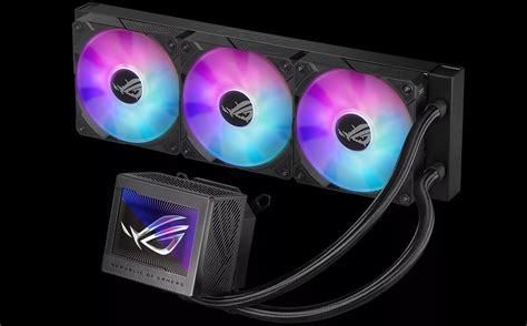 Rog Ryujin Iii Aio Coolers Dazzle With Premium Cooling And A Customizable Display Rog