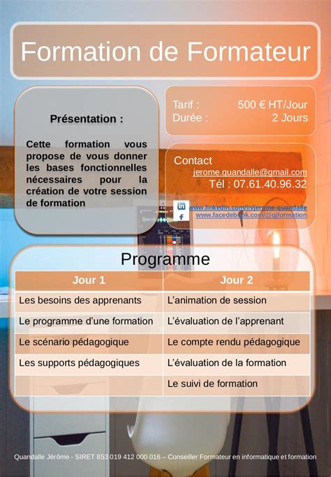 Formation De Formateur Ppt