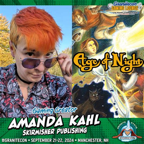 Please Welcome Amanda Kahl Granite State Comic Con