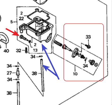 Honda foreman 450 carburetor diagram