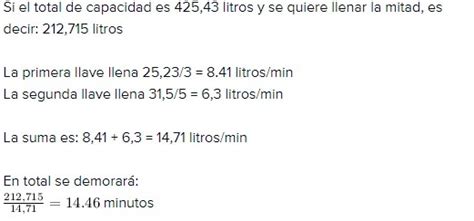 Un Deposito Se Puede Llenar Por Llaves La Primera Vierte