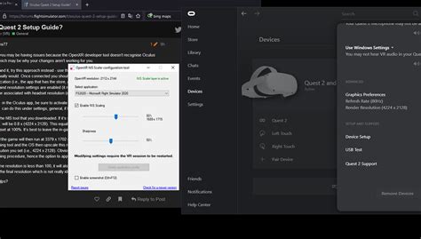 Oculus Quest 2 Setup Guide? - Virtual Reality (VR) - Microsoft Flight Simulator Forums