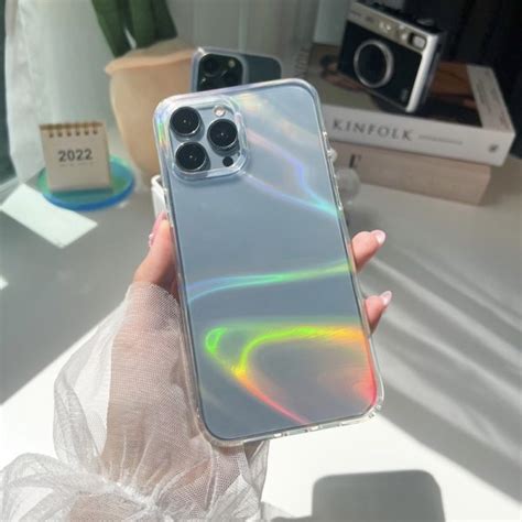 Iridescent Holographic Iphone Case Finishifystore