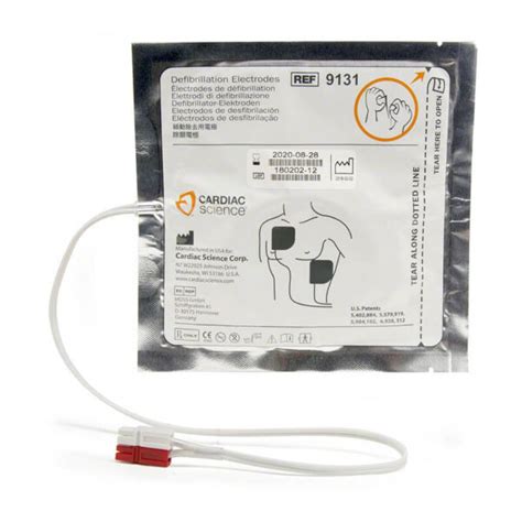 אלקטרודות לדפיברילטור G3 מבוגר - יוסי עמר רפואה דחופה | ציוד והדרכות