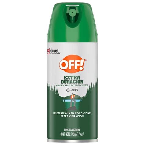 Repelente Off Aerosol Verde Extra Duración Family 170 ml Farmacia