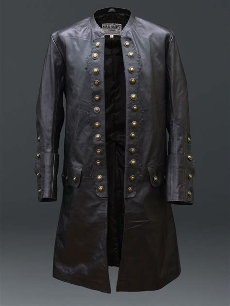 Pirates Leather Coat Jacket Max Cady