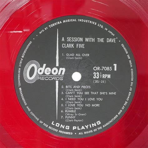 Session With The Dave Clark Five Odeon Or Lp D