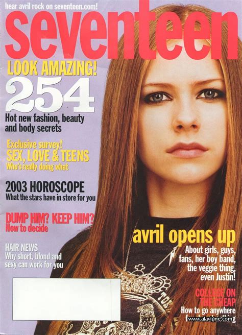 Seventeen 2003 01 Avrilpix Gallery The Best Image Picture And