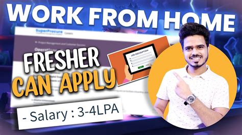 Best Work From Home Job Freshers Can Apply Final Year Eligible