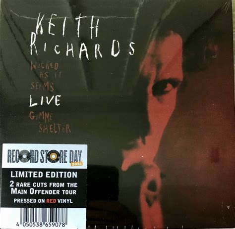 Keith Richards – Live – Vinyl (Red, 7", 45 RPM + 3 more), 2021 ...