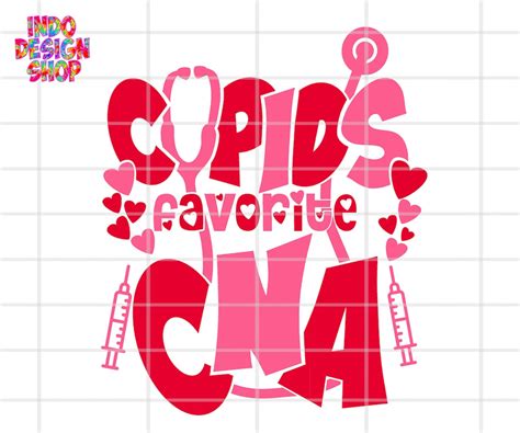 Valentines Cna Svg Cupids Favorite Cna Svg One Loved Cna Svg Valentines Day Cna Svg