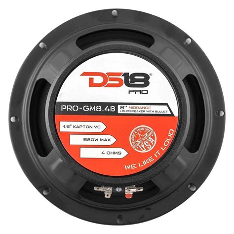 Ds Pro Hy B Pro Series W Ohm Midrange Speaker With Built