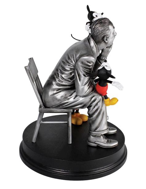 Estátua Walt Disney E Mickey Mouse Grand Jester Studios Disney 100 Anos