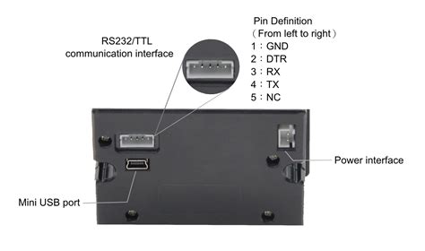 Embedded Thermal Printer Ttl Serial Dfrobot